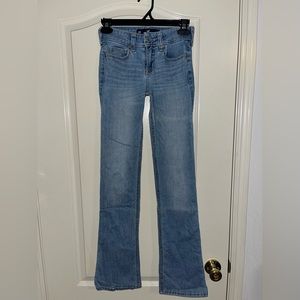 Hollister low rise bootcut jeans size 00R